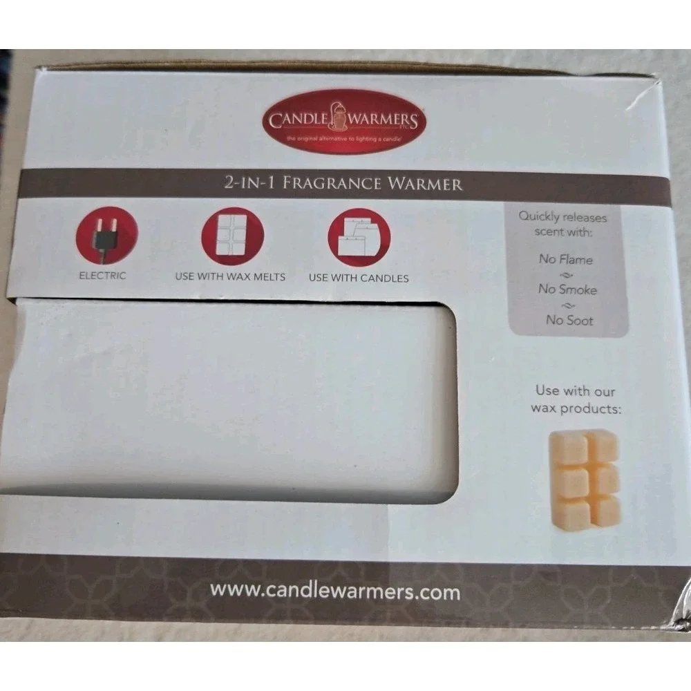 Midas 2-1 Warmer Electric Wax & Candle Warmer Open Box.